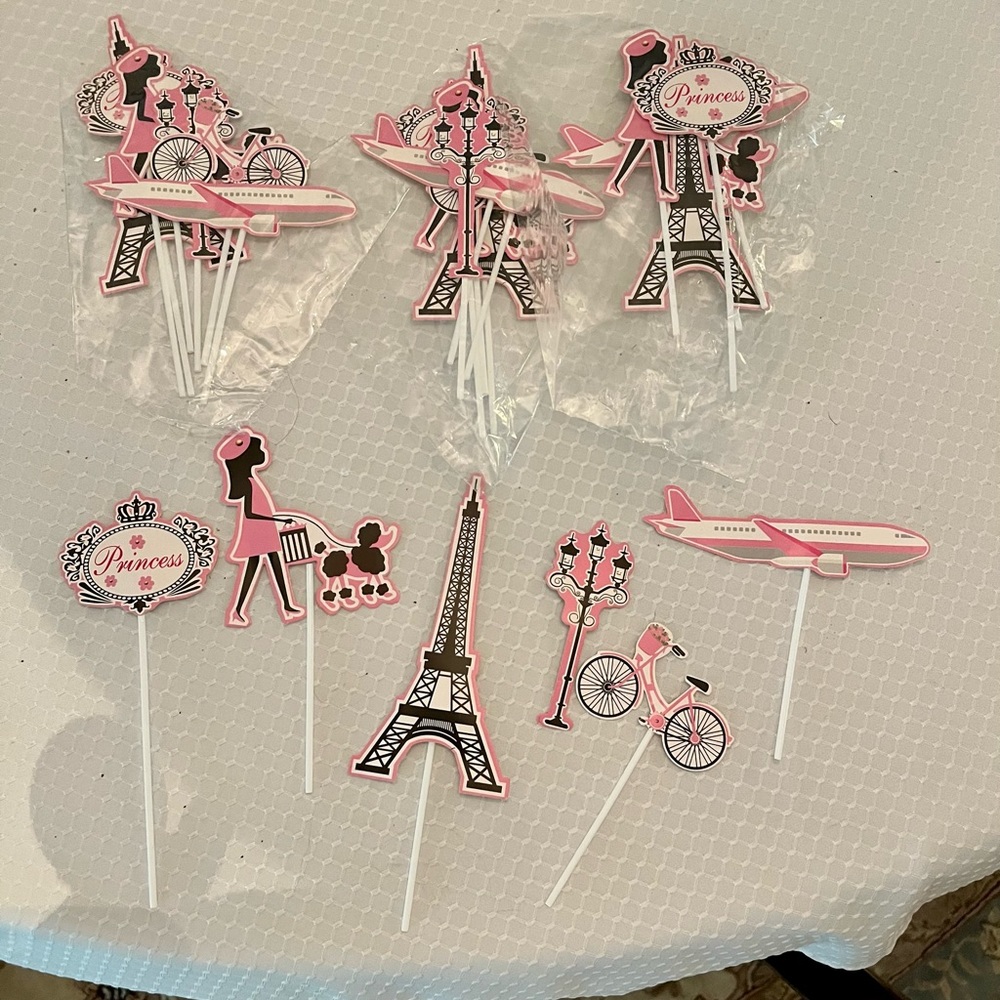Princess party, decorations